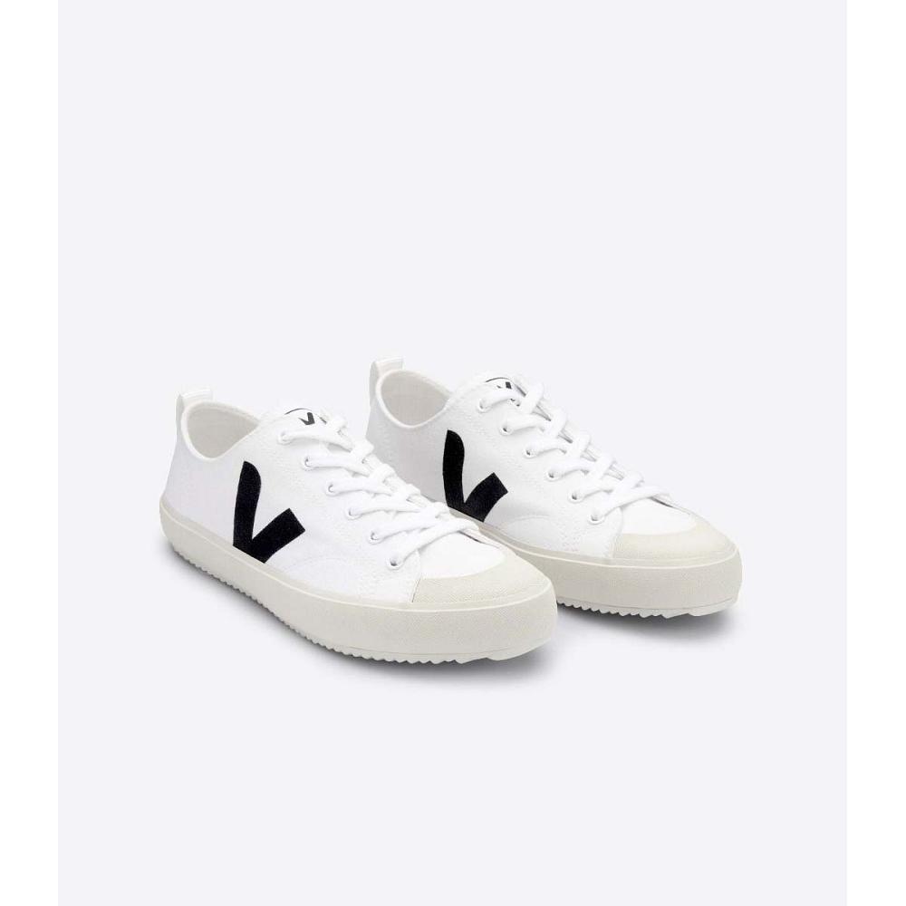 Veja NOVA CANVAS Schoenen Dames White/Black | NL 480QMA